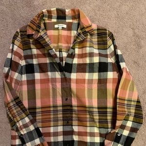 Madewell Ex-Boyfriend Shirt in Seconda Plaid